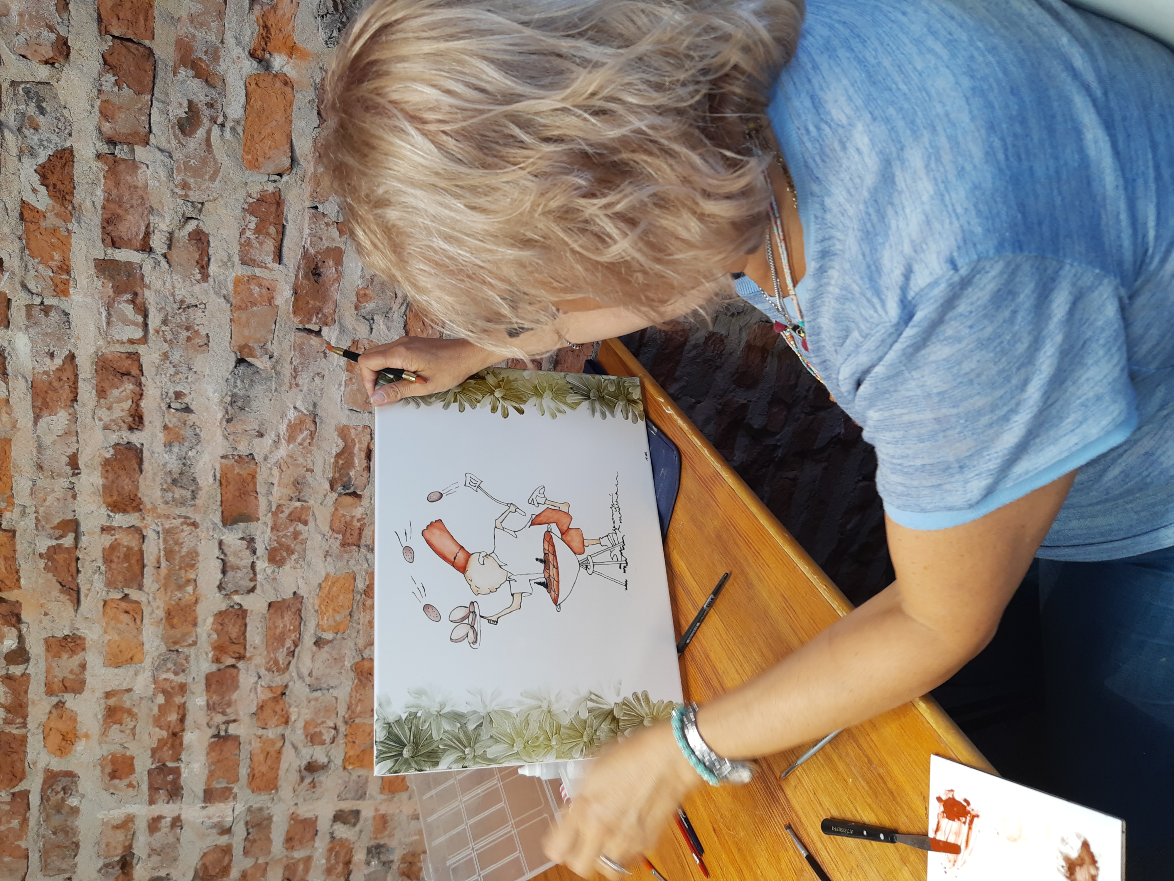 Pintura en porcelana